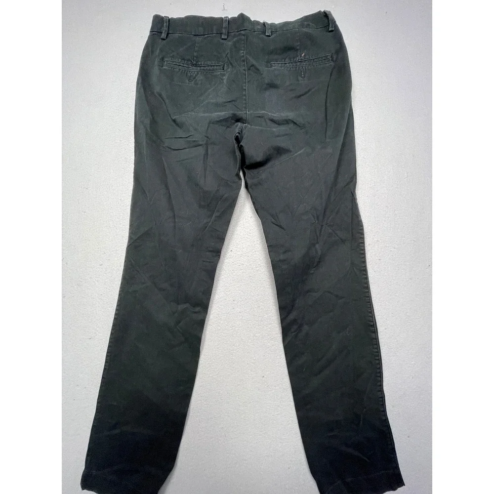 GAP Essential Khaki Slim Cotton Blend Black 32x32 Mens